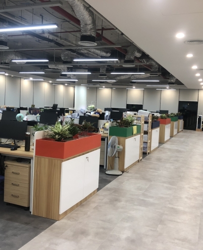 DỰ ÁN THI CÔNG VĂN PHÒNG FRT Q7