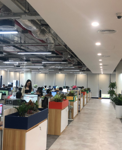 DỰ ÁN THI CÔNG VĂN PHÒNG FRT Q7